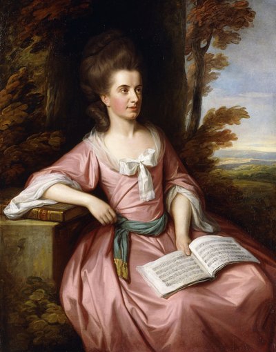 Portræt af Martha Ray af Nathaniel Dance Holland