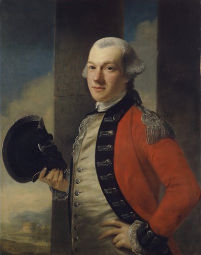 Oberst Thomas Aubrey af Nathaniel Hone