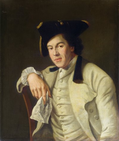 Portræt af Charles Lee Lewis (1740-1803) af Nathaniel Hone