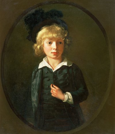 Portræt af en dreng af Nathaniel Hone