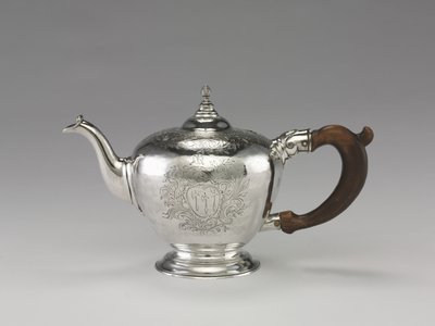 Tekande, ca. 1755-1760 (sølv) af Nathaniel Hurd