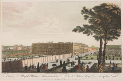 Det kongelige palads i Hampton Court af Nathaniel Parr