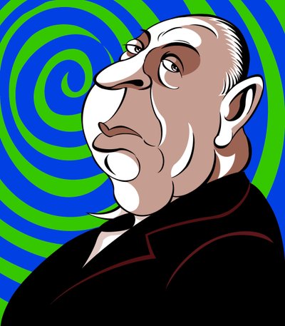 Alfred Hitchcock, 2018 af Neale Osborne