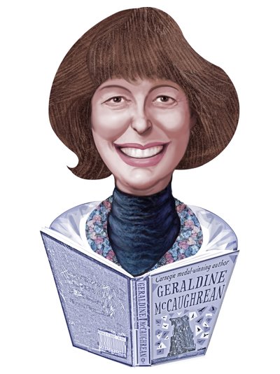 Geraldine McCaughrean, 2021 (digital) af Neale Osborne