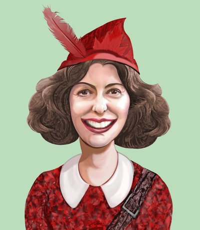 Geraldine McCaughrean, 2021 (digital) af Neale Osborne