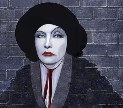 Greta Garbo, 2021 (digital) af Neale Osborne
