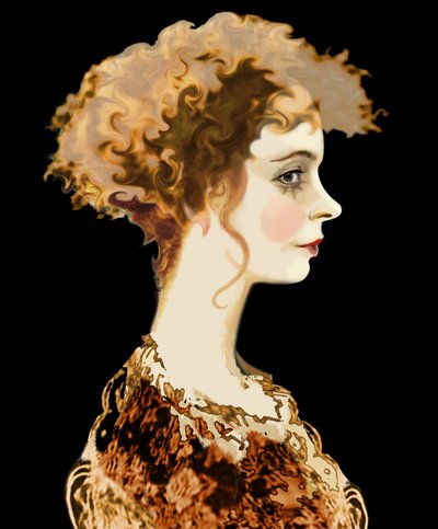 Lillian Gish, 2022 (digital) af Neale Osborne