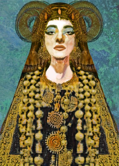 Maria Callas, 2023 (digital) af Neale Osborne