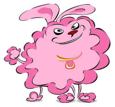 Pompom Puddel - karikatur af Neale Osborne