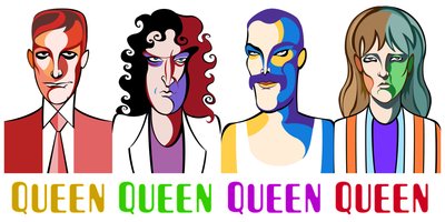 Queen, 2023 (digital) af Neale Osborne