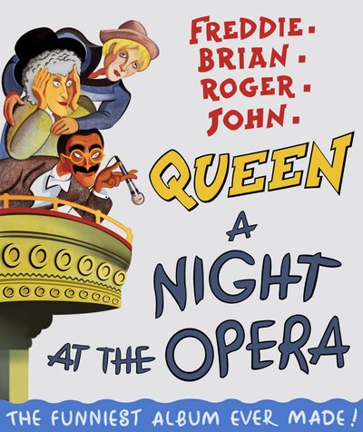 Queen: A Night at the Opera (plakat) af Neale Osborne