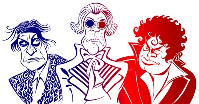 trio af franske revolutionære ledere, 2019 (digital) af Neale Osborne
