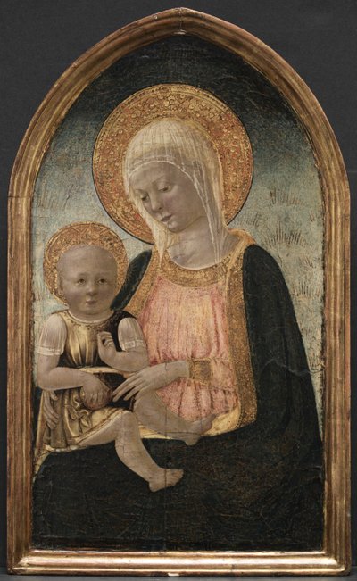 Jomfru og barn, ca. 1460. af Neri de Bicci