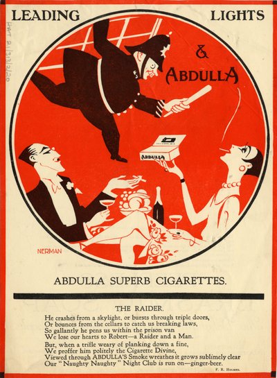 Abdulla Cigaretter, 1920