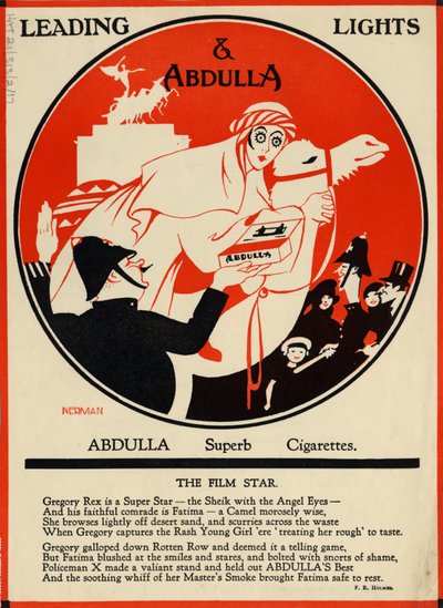 Abdulla Cigaretter, 1920