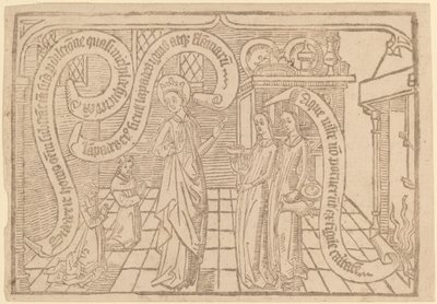 Side fra "Sange af sange": 2. udgave af Netherlandish 15th Century