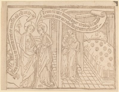 Side fra "Sange af sange": 2. udgave af Netherlandish 15th Century
