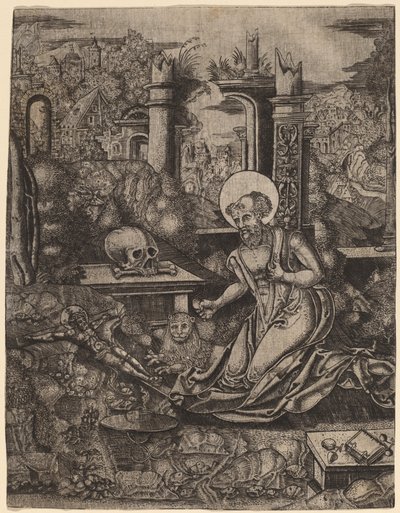 Sankt Jerome af Netherlandish 16th Century