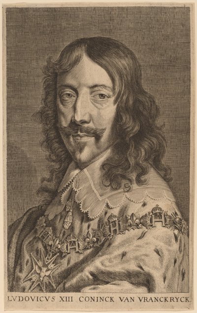 Ludvig XIII af Netherlandish 17th or 18th Century
