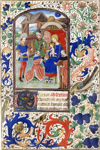 Tilbedelse af Magi, ca. 1450 af Netherlandish School