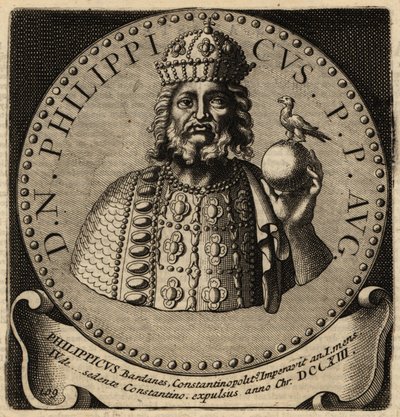 Byzantinske kejser Philippikos. af Netherlandish School