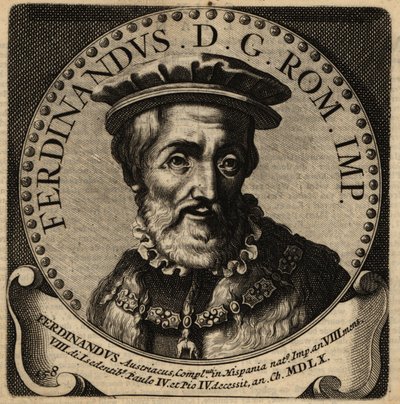 Den hellige romerske kejser Ferdinand I. af Netherlandish School