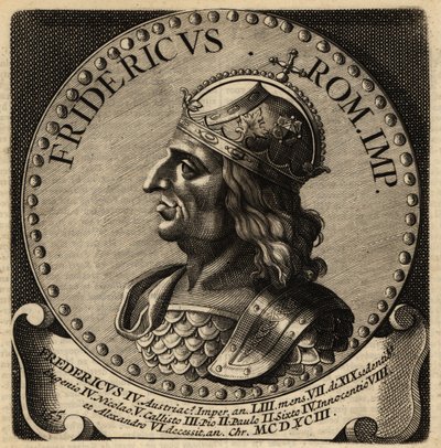 Den hellige romerske kejser Frederik III. af Netherlandish School