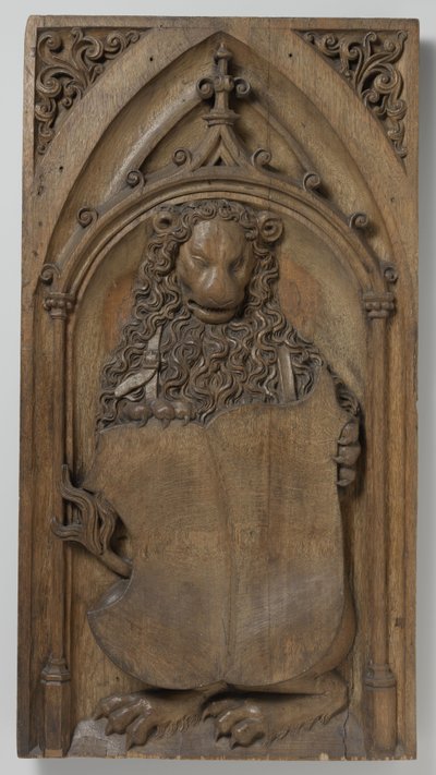 Panel fra en orgelkasse, ca. 1510-20 af Netherlandish School