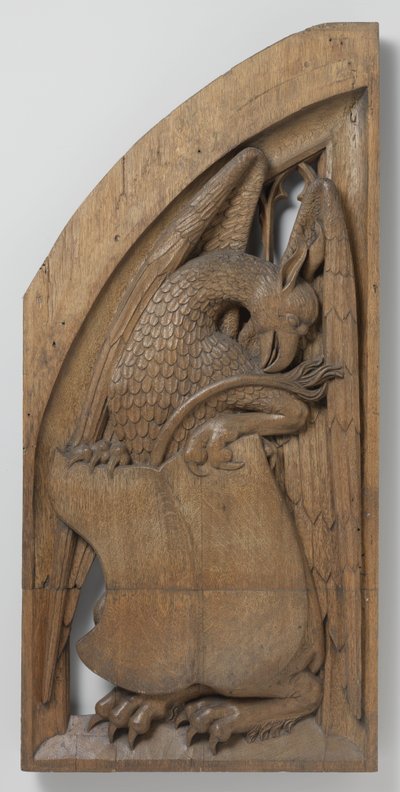 Panel fra en orgelkasse, ca. 1510-20 af Netherlandish School