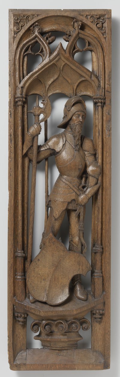 Panel fra en orgelkasse, ca. 1510-20 af Netherlandish School