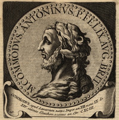Portræt af den romerske kejser Commodus. af Netherlandish School