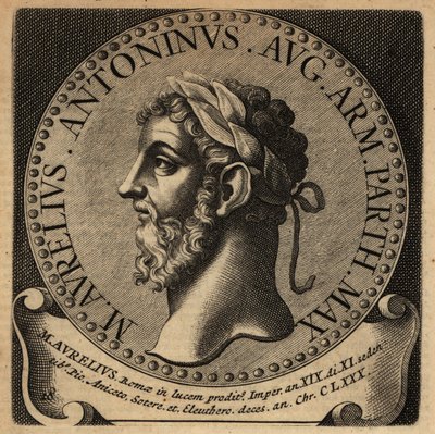 Portræt af den romerske kejser Marcus Aurelius. af Netherlandish School