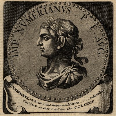 Portræt af den romerske kejser Numerian. af Netherlandish School