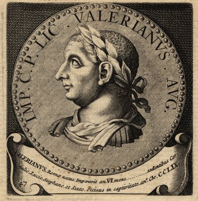 Portræt af den romerske kejser Baldrian. af Netherlandish School
