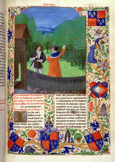 Roy 14 E VI f.110 Forfattertaler til en gartner i en frugthave, fra 