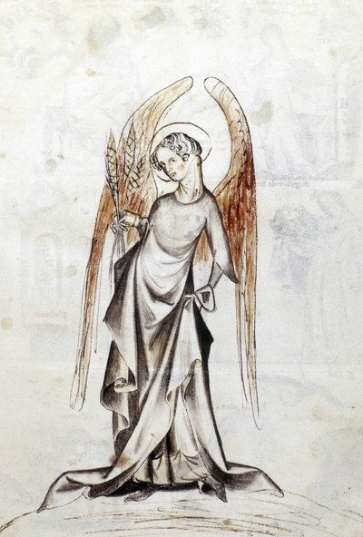 Sloane 3983 f.23 Stjernetegnet Jomfruen (vellum) af Netherlandish School