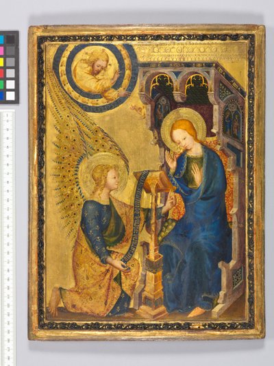 Bebudelsen, c.1380 af Netherlandish School