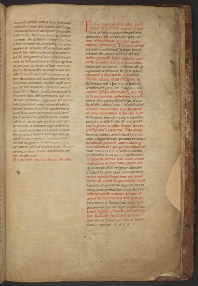 Stavelot-bibelen, Add MS 28106, f.228r af Netherlandish School