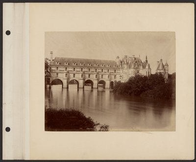 Chateau de Chenonceau, østlig facade af Neurdein freres