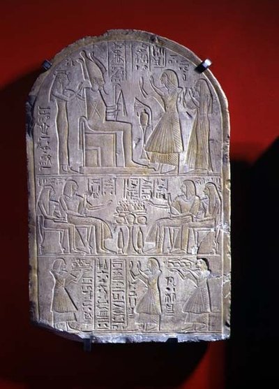 Stela af Iuny (sten) af New Kingdom Egyptian