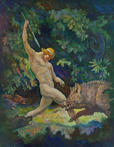 Ornejagten, 1929 af Newell Convers Wyeth