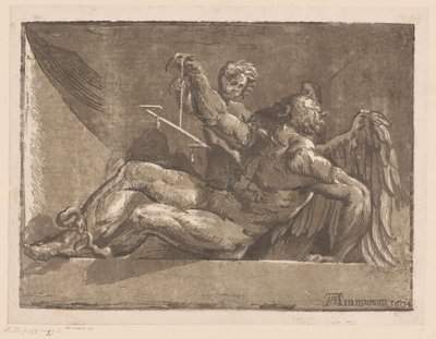 Saturn af Niccolò Vicentino (attributed to)