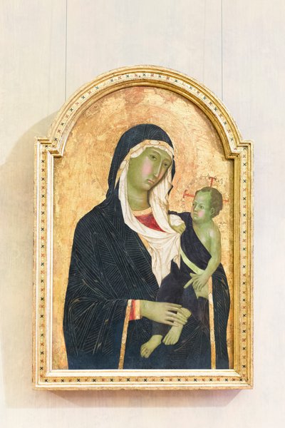 Madonna og barn af Niccolò di Segna