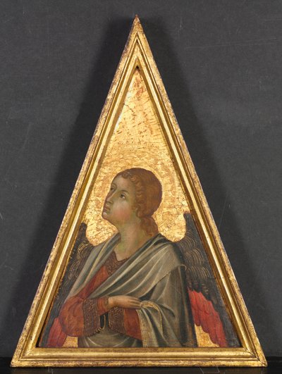 Pinnacle med engel, ca. 1340. af Niccolò di Segna