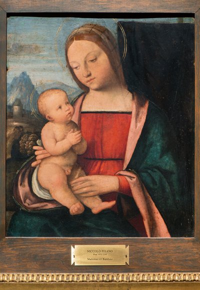 Madonna og barn, 1510-1520 af Niccolò Pisano