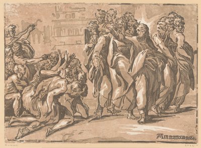 Kristus helbreder spedalske af Niccolo Vicentino