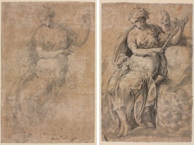 Allegorisk figur (recto og verso) af Niccolo dell