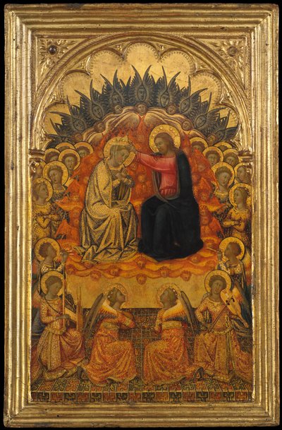 Jomfruens kroning, ca. 1380. af Niccolo di Buonaccorso