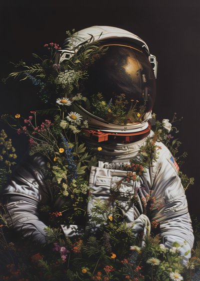 Den blomstrende astronaut af Nicebleed
