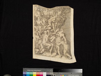 Scene fra The Last Judgment af Nicholas Beatrizet